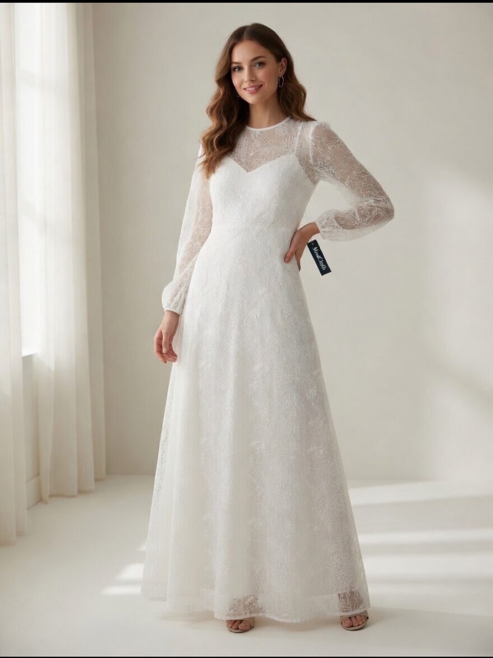 ModCloth Just The Beginning Wedding Dress